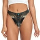 thumbnail image 1 of Fotbe Tribal Style Raccoon Tanga Sin Costuras para Mujer con Estampado – Panties Invisibles, Transpirables y Cómodos para Uso Diario-Large, 1 of 6