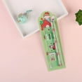 thumbnail image 5 of YIMWNYI 5-Piece Stationery Set, Pencil, Eraser, Ruler, Sharpener, and Cute Design, Practical Office and Learning Supplies for Everyday Use, 5 of 5
