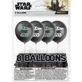 thumbnail image 4 of Latex Star Wars The Mandalorian The Child Baby Yoda Birthday Balloons, Assorted, 12in, 8ct, 4 of 4