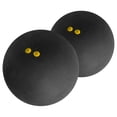 thumbnail image 1 of BESTYASH 2Pcs Round Rubber Squash Ball High Visibility for Squash Training Elderly Users, 1 of 7