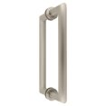 thumbnail image 2 of CRL MT8X8SN Satin Nickel 8" MT Series Round Tubing Mitered Corner Back-to-Back Pull Handle, 2 of 4