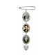 thumbnail image 2 of Broche Relicario Para Ramo De Novia Boda 3 Fotos Colgante, 2 of 4