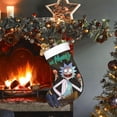 thumbnail image 6 of Rick And Morty Christmas Stocking 17.7" Classic Xmas Stockings For Family Holiday Fireplace Party Decorations, 6 of 8