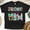 Black, variant on Sunshine on My Mind T-Shirt for Women, Tropical Floral Summer Graphic Tee, White, Size S