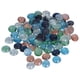 thumbnail image 5 of Piedras de cristal para paisajismo, acuario, paisajismo, cuentas de cristal azul, piedra de cristal, decoración de pecera, 5 of 8