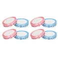 thumbnail image 2 of 8 rollos de 5 yardas de cinta de satén para baby shower, cinta temática rosa y azul, cinta decorativa para baby shower, fiesta de cumpleaños, 2 of 14