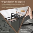 thumbnail image 4 of VASAGLE Cesto de Ropa Sucia con Estante y Bolsa Extraíble 65 L 50x33x72 cm, 4 of 5