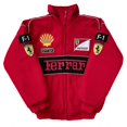 thumbnail image 1 of Veste de Moto F1, Veste Coupe-Vent Rétro Brodée Hip-hop pour Femmes, 1 of 3