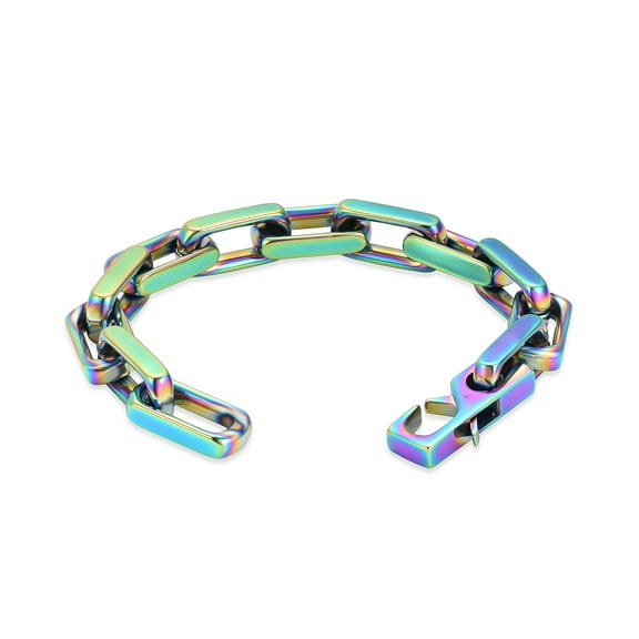 Bar Link Stainless Steel Cremation Bracelets Funeral Urns Braslets for Cremation Ashes Holder Cremation Jewelry for Ashes Bracelets Memorial Bracelet