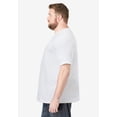 thumbnail image 3 of KingSize Men's Big & Tall Shrink-Less Lightweight Crewneck T-Shirt, 3 of 6