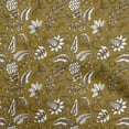 thumbnail image 1 of oneOone Cotton Poplin Dark Olive Green Fabric Jacobean Floral Sewing Craft Projects Fabric Prints By Yard 56 Inch Wide, 1 of 4