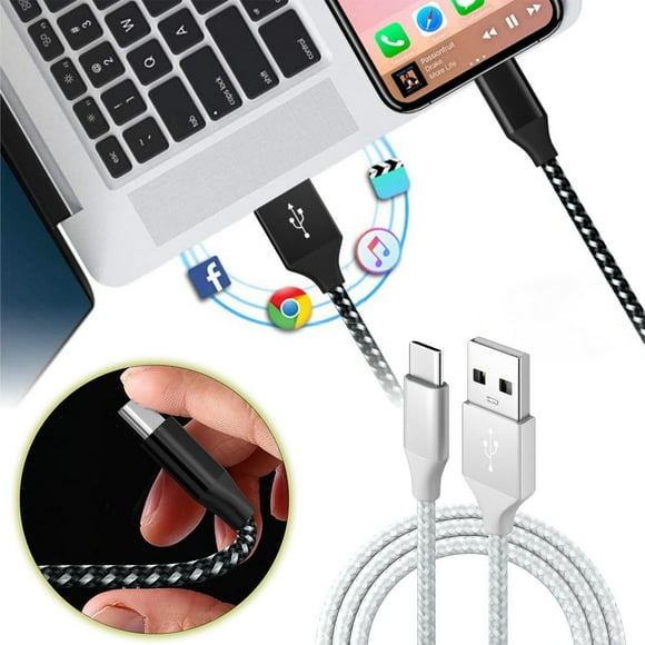 Fokuz Stay Connected Premium Type C Data For And Android Devices With Speed Charging