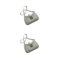 thumbnail image 4 of Transemion PU Practical Gifts Fashionable Shoulder Bag Lightweight And Portable Large Capacity Shoulder Bags white 2Set, 4 of 6