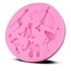 thumbnail image 3 of Molde de silicona para fondant con forma de animal, molde para hacer gelatina de chocolate y caramelo, molde para decoración de tartas y cupcakes (rosa), 3 of 4