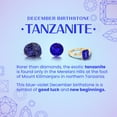 thumbnail image 6 of ANGARA Natural Bar-Set Solitaire Round Tanzanite Bypass Ring in 925 Sterling Silver for Women (Size-6mm) | December Birthstone, Birthday, Anniversary, Jewelry Gift for Women | Natural Tanzanite Ring, 6 of 9