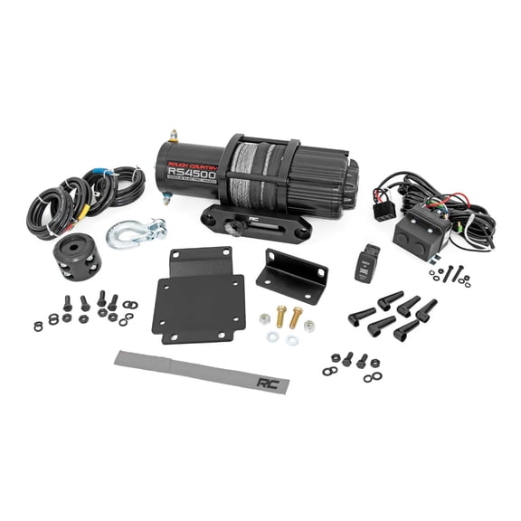 Rough Country Winch Mount Kit w/RS4500SA for Honda Pioneer 1000/1000-5 - 92069