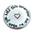 thumbnail image 2 of Under $5 Personalized Stainless Steel Pocket Coins Decision Making Fortunes Coins Engraved Lover And Friend - F, 2 of 2