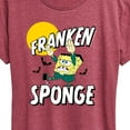 thumbnail image 3 of SpongeBob SquarePants - Franken Sponge - Women's Short Sleeve Graphic T-Shirt, 3 of 6