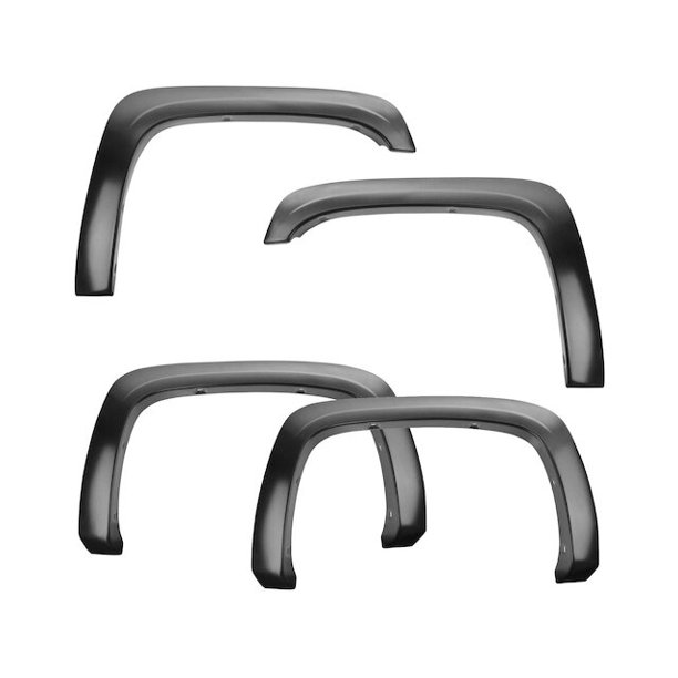 Fender Flare Set 4 Piece Compatible with 2007 2013 Chevy Silverado