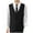 Black, variant on Iugvhana Men's Suit Vests Business Casual Vest Lightweight Formal Dress Vest Slim Fit Waistcoat for Suits Tuxedo Sky Blue XXL