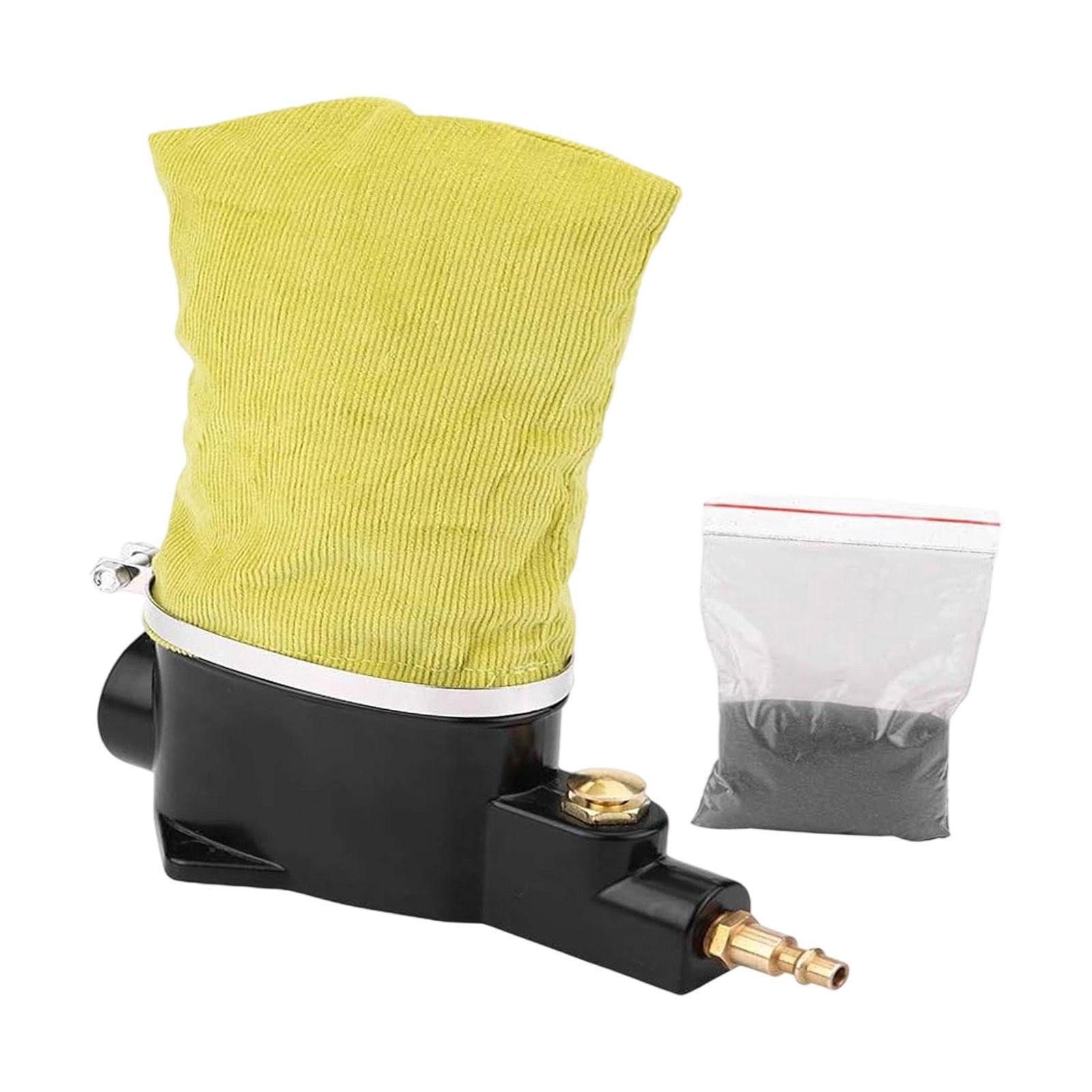 Dualoai Pneumatic Spark Plug Cleaner Pneumatic Air Spark Plug Cleaner Sandblaster Easy Installation Sand Blaster Tool for Lawn Mowers