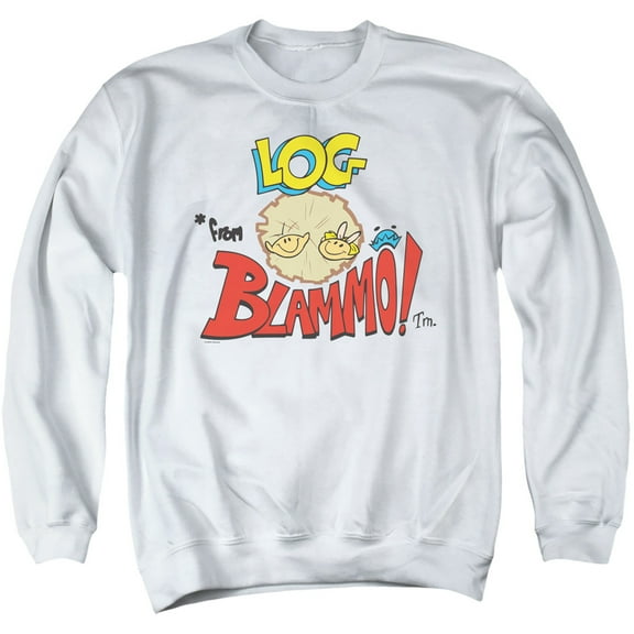 Ren And Stimpy Log *From Blamo Unisex Adult Crewneck Sweatshirt