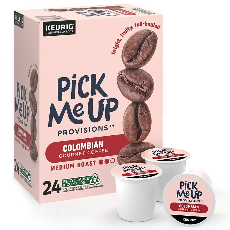 STAPLES Pick Me Up Provisions Colombian Coffee Pods, Medium Roast STAPLES Pick Me Up Provisions Colombian Coffee Pods, Medium Roast