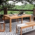 thumbnail image 4 of Cambridge Casual  Paxton 3-piece Teak Patio Dining Set, 4 of 5