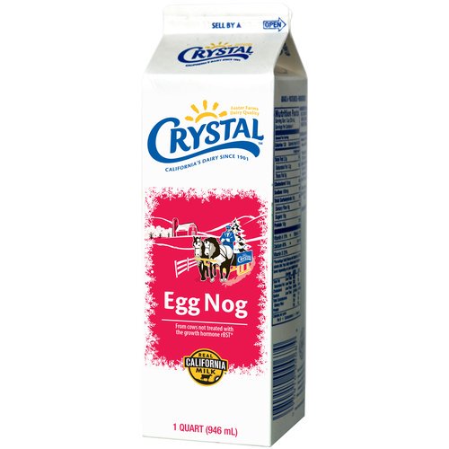 Crystal Creamery Eggnog, 1 Quart