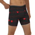 thumbnail image 5 of Sigee Cardiogram and Heart for Men's Boxer Briefs,Moisture Wicking and Breathable XX-Large, 5 of 9