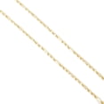 thumbnail image 3 of Cadena Torsal Figaro Ametrinaa Oro Italiano Hueco 10k 55cm, 3 of 5