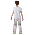 thumbnail image 4 of FORMRS Boys Pajama Pants with Pockets Size 11-12Y Kids Lounge Sleep Bottoms, Purple Deer, 4 of 8