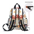 thumbnail image 5 of FORMRS Kids School Backpack with Front Zippered Pocket 12" Student Travel Daypack, White Mushroom, 5 of 6