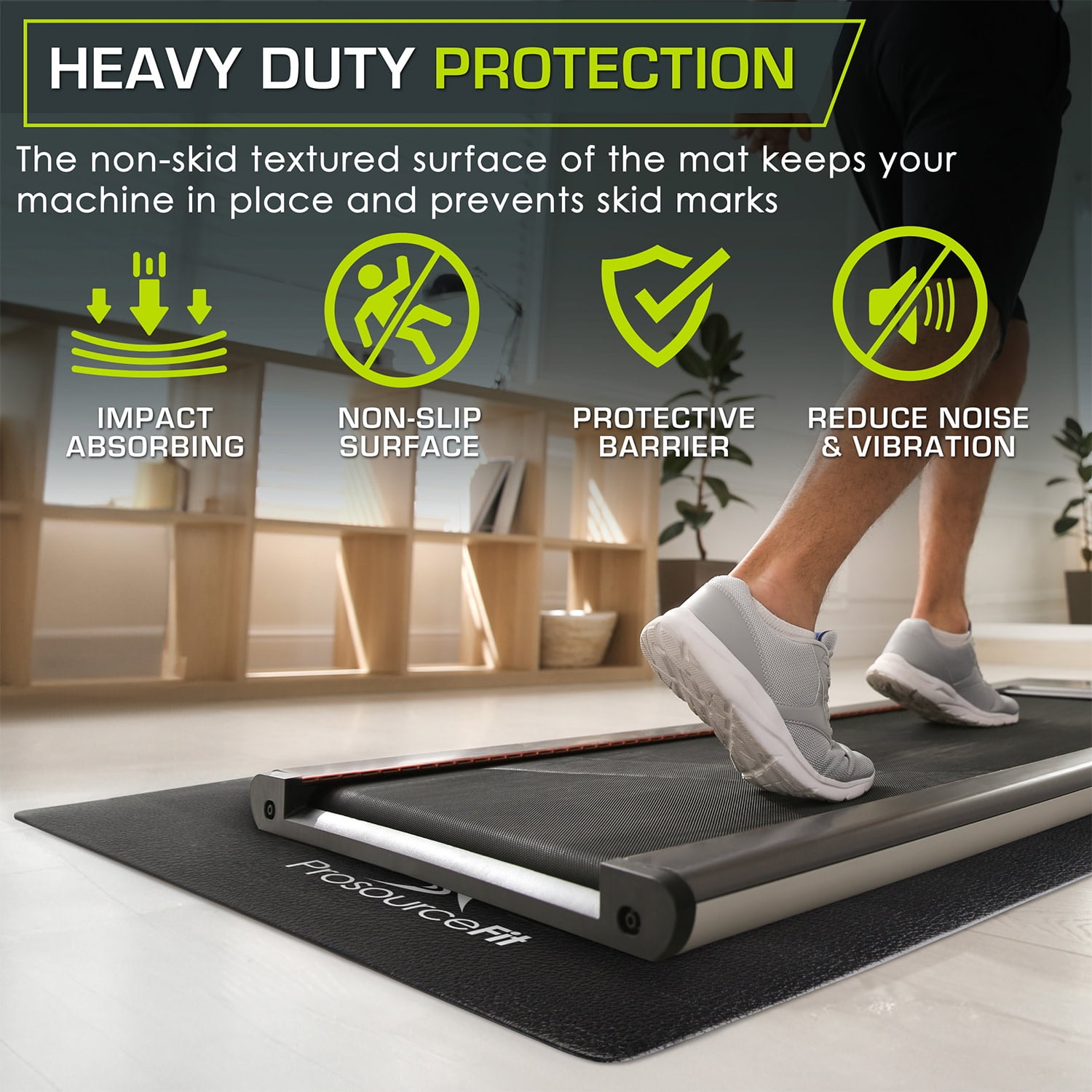 Walking Pad Large Treadmill Mat For Carpet Treadmill Mat For