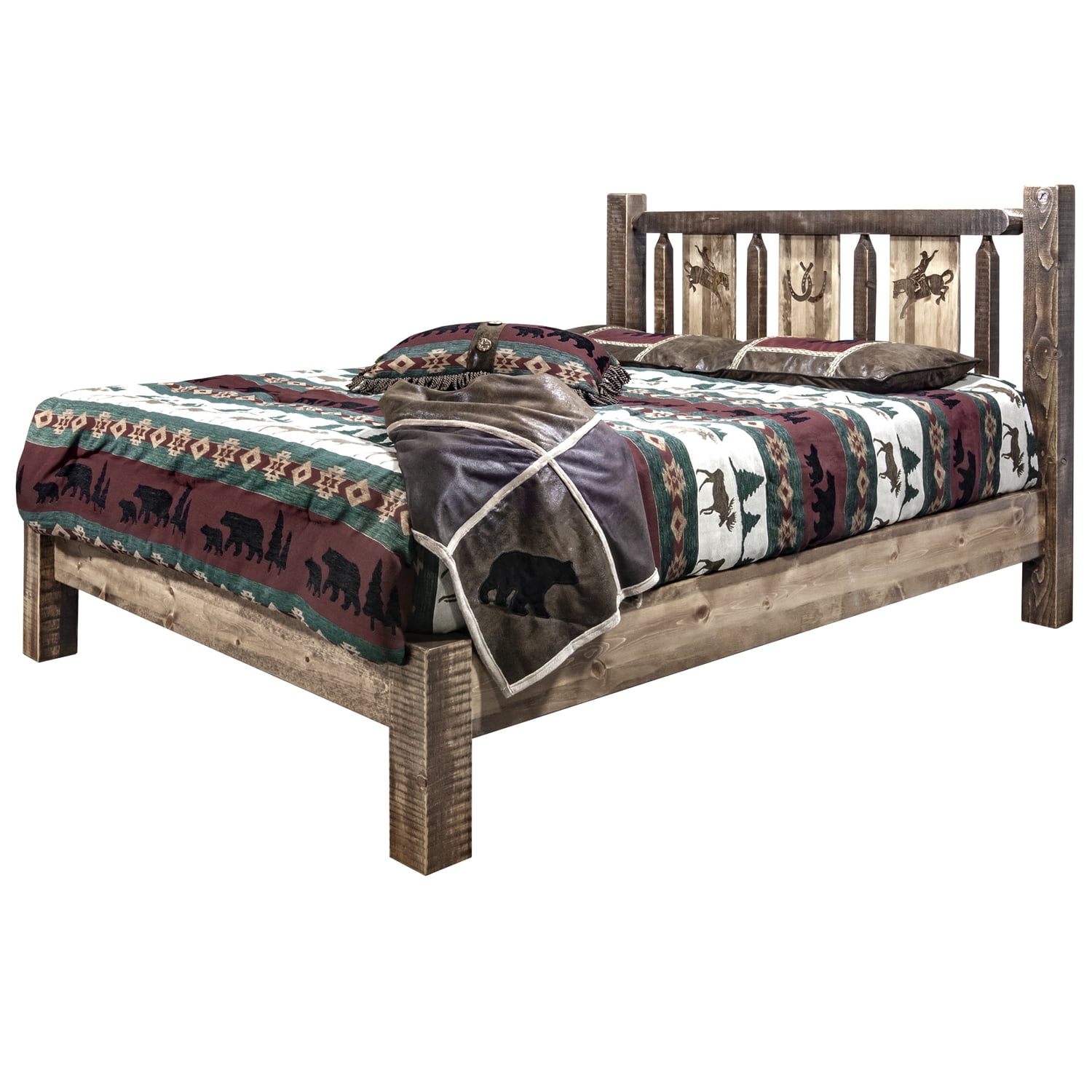 Montana Woodworks Homestead Collection Platform Bed