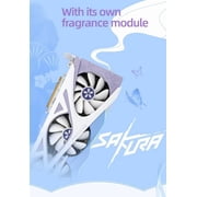 Yeston Sakura RX 6800 XT 16GB GDDR6 Graphics Card, 256-bit, Single DP Only, No HDMI Output, Gaming GPU