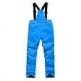 thumbnail image 4 of dgysar Kids Snow Bib - Insulated Waterproof Bib Snow Pants with Secure Zip Cuff - Winter Pants For Girls and Boys Royal Blue S, 4 of 4