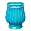The Pioneer Woman Ceramic Vase, Teal, 5.5"