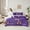 Purple, variant on Erosebridal Rugby Helmet Bedding Twin Size,American Football City Comforter Sets with Sheets,Arizona Bedding Sets Twin Size,Super Cozy Room Decor Reversible,7pcs