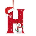 thumbnail image 1 of 2D Acrylic Christmas Tree 26 Letter Pendant Decorative Gift Family Christmas Party Pendants, 1 of 6