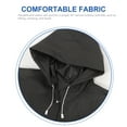 thumbnail image 6 of FOMIYES Rain Coats for Men Man Men and Women 116.00X40.00X0.50CM Black, 6 of 6