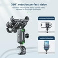 thumbnail image 5 of FANAUE Anti-theft Motorcycle Phone Mount with Vibration Dampener for Bicycle/ATV/UTV/Scooter Handlebar,Compatible with RAM Mounts B size Phone Holder for 5.5-7'' Smartphone, 5 of 9