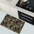 thumbnail image 6 of Earth Bath Mat,Jungle Camouflage Non-Slip Volume Super Absorbent Fast Drying for Bathroom Kitchen Door mat,Eco-Friendly Easy to Clean 20×31Inch (50 * 80cm), 6 of 6