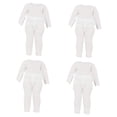 thumbnail image 2 of 4 piezas 1/12 muñecas camisa pantalones traje disfraz juego de simulación juguete niños regalos moda traje de manga larga, 2 of 6