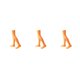 thumbnail image 4 of Jumpingount 1 par de calcetines por encima de la rodilla de 52 cm para mujer, calcetín cálido elástico JK, botas, medias, medias hasta el muslo para Type1 NO1 Jumpingount CBP361883, 4 of 6