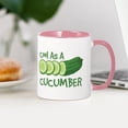 thumbnail image 3 of CafePress - Cool As A CUCUMBER Mugs - 11 oz Ceramic Mug - Novelty Coffee Tea Cup, 3 of 4