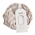 thumbnail image 2 of 3 Sprouts Panier Pop-Up Recyclé/gingham/beige, 2 of 10