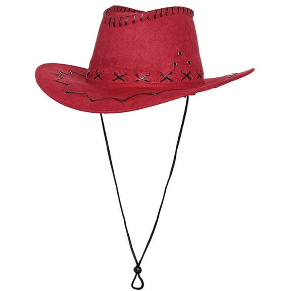 Classical Ranchers Hat for Travel Wide Brimmed Hat Western Ranchers Hat for Boy Men Adults Hat Multicolored Hat