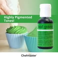 thumbnail image 2 of Chefmaster Liqua-Gel Concentrated Food Color .75 oz Leaf Green, 2 of 7