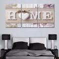 3 Piece Canvas Wall Art for Living Room，Heart of Love Home Art Canvas